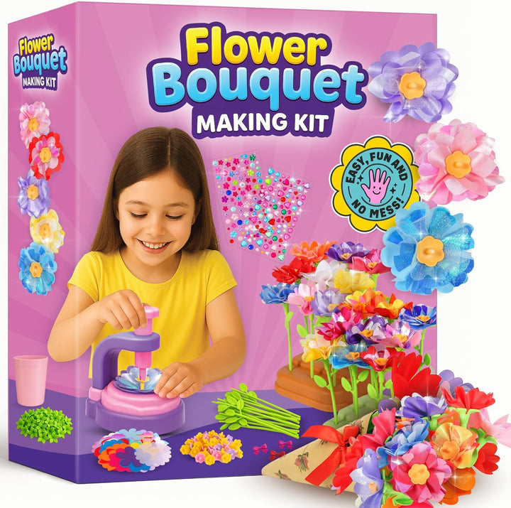 Kit de fabricación de ramo de flores para niños regalo de