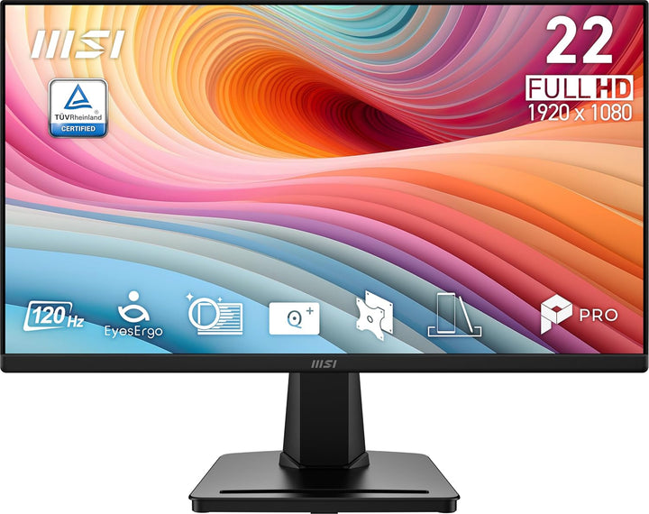 msi PRO MP225 E12VL, monitor de computadora IPS 1920 x 1080 (FHD) d...