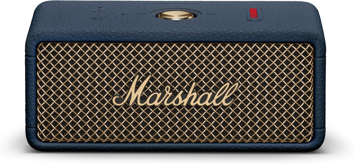 Marshall Emberton III Altavoz Bluetooth Portátil - Diseño Robusto Impermeable IP67, Azul