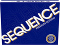Sequence Premium Edition - Impresionante juego con tablero gigante (20.25 x 26.25 pulgadas), fichas exclusivas y tarjetas de lujo de Goliath, azul, para mayores de 7 años