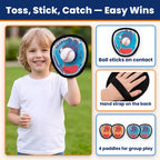 Juego de pelota para lanzar y atrapar juguetes al aire libre