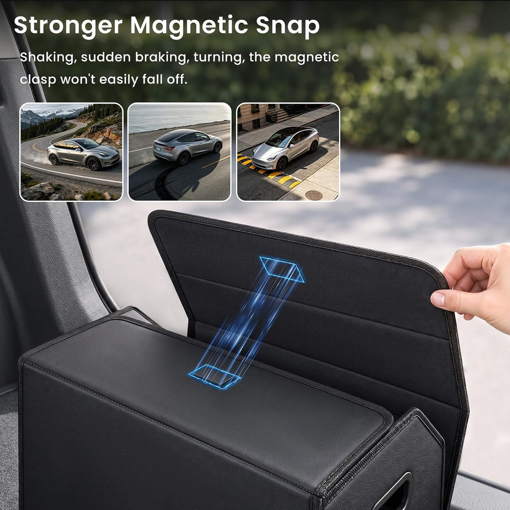 Organizador plegable para maletero de coche Tesla 3/Y/S/X, SUV