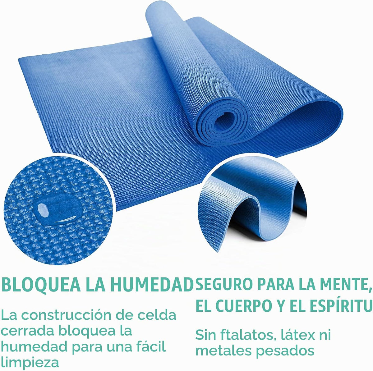 Economy 3mm Bulk Yoga Mats, 10 Pack, 68x24in