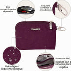 Baggallini Bolsa RFID diaria para llevar