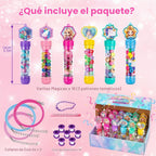 Marlrin 18 Pack Bracelet Wands con Stamps, 3-en-1 Bracelet Making Kit
