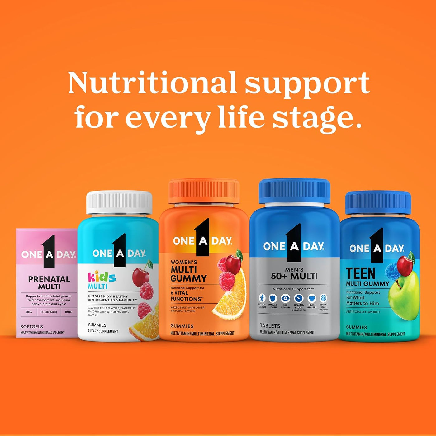 One A Day Multivitamínico para mujeres - Vitaminas diarias para muj...