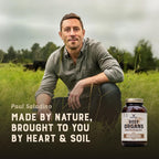 HEART & SOIL Suplemento de órganos de res, 180 cápsulas, Órganos de carne