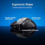 ASUS Ratón inalámbrico ROG Keris II Ace para juegos, ergonómico par...