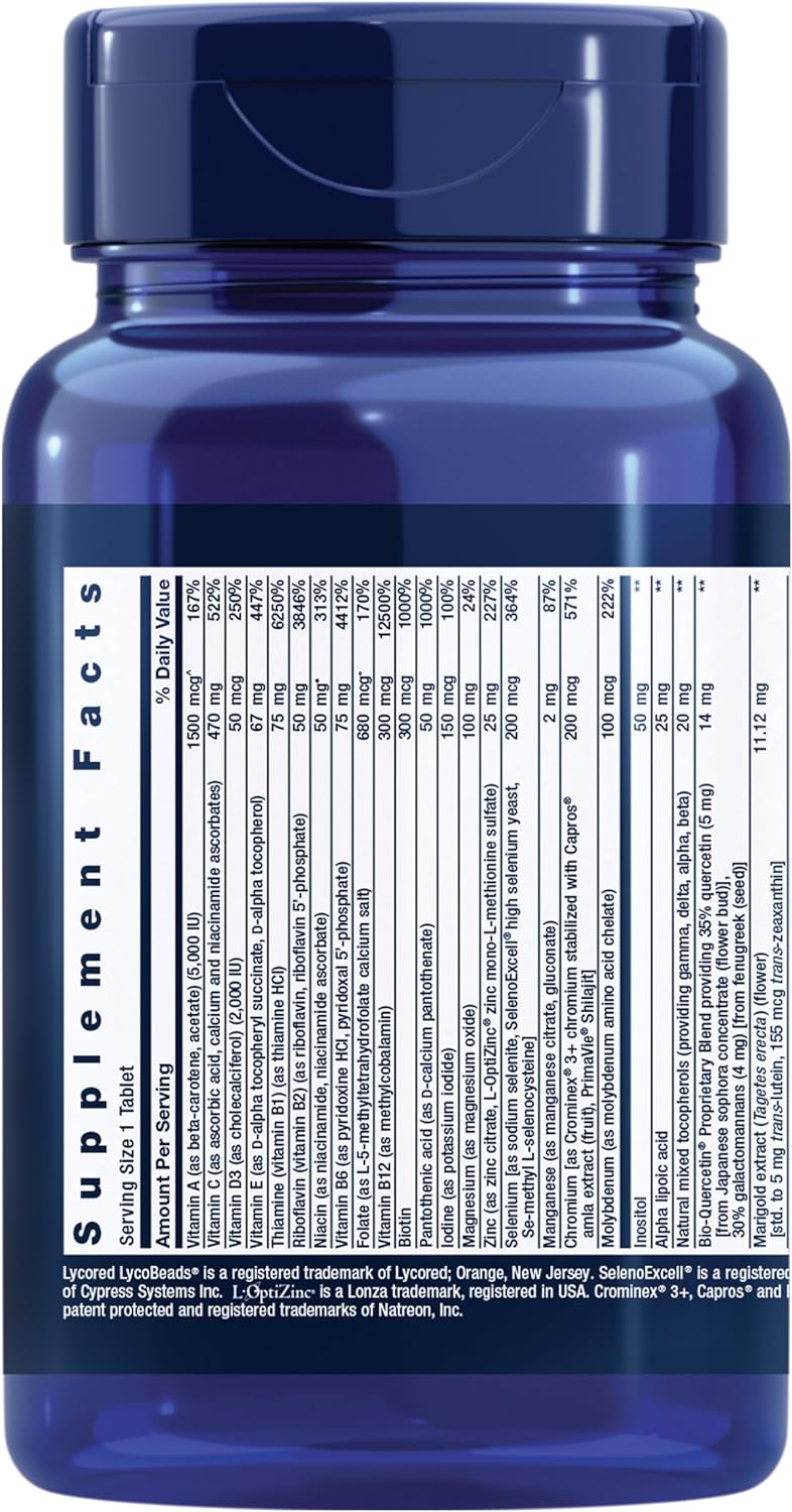 Life Extension Multivitamínico Una-Por-Día \u2013 Repleto de Más de...