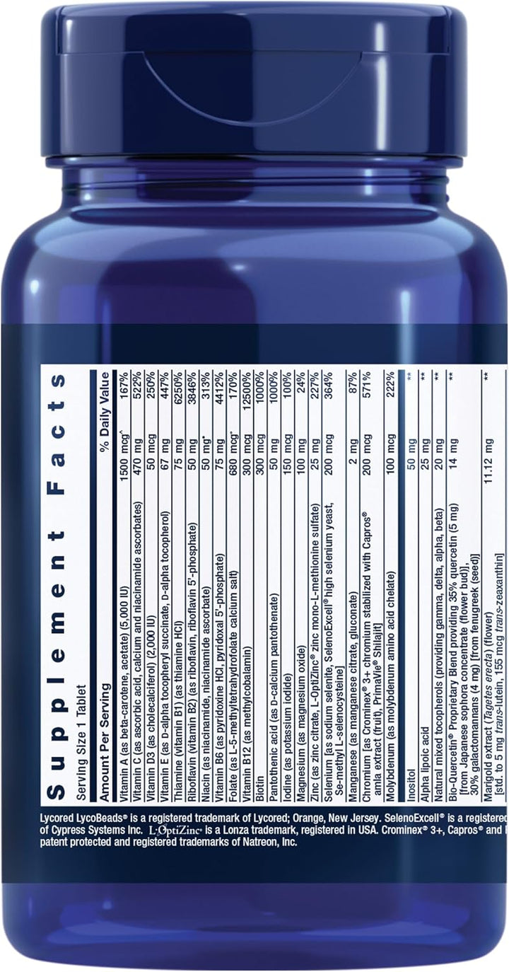 Life Extension Multivitamínico de uno por día, lleno de más de 25 v...