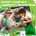 Kit de explorador para niños, atrapa insectos con prismáticos y chaleco de