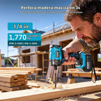 Seesii Kit combinado de llave de impacto y destornillador de impacto para