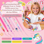 MAIGOZON 56 Pcs Marcadores Aromáticos para Arte, Suministros para Niños 4-8 años, Regalo de Juguete Unicornio
