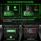 Feirsh Paquete de baterías recargables para Xbox con cargador, 4 x 5800 mWh, paquetes de baterías recargables de carga rápida para baterías de controlador Xbox para XboxOne Series X|S, One S/X, juegos de fundas y almacenamiento de Xbox One