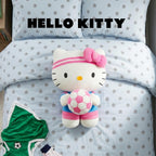 Hello Kitty Kids Bedding - Almohada súper suave y acogedora con balón de fútbol, torneo mundial 2026, (producto oficial) por Franco