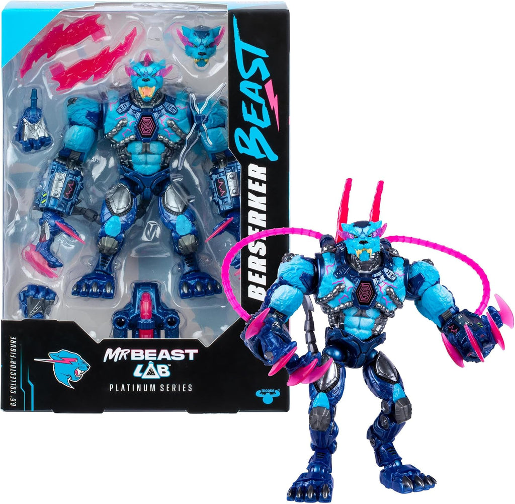 MRBEAST LAB Platinum Series - Figura de coleccionista Berzerker Beast