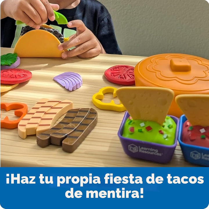 Learning Resources New Sprouts Taco Night - Comida de juguete de si...