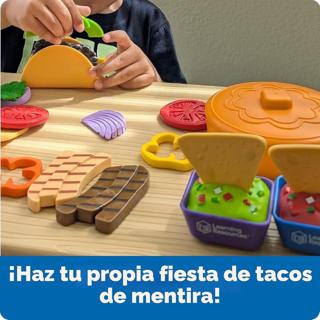 Learning Resources New Sprouts Taco Night - Comida de juguete de si...