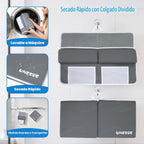 Juego de rodilleras y coderas de baño para bebé, tapete de baño de espuma viscoelástica de 1.5 pulgadas de grosor