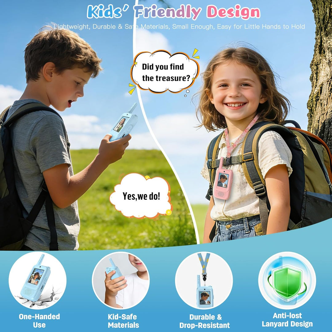 ZealSound Video Walkie Talkies for Age 3-12 Boys Girls 2