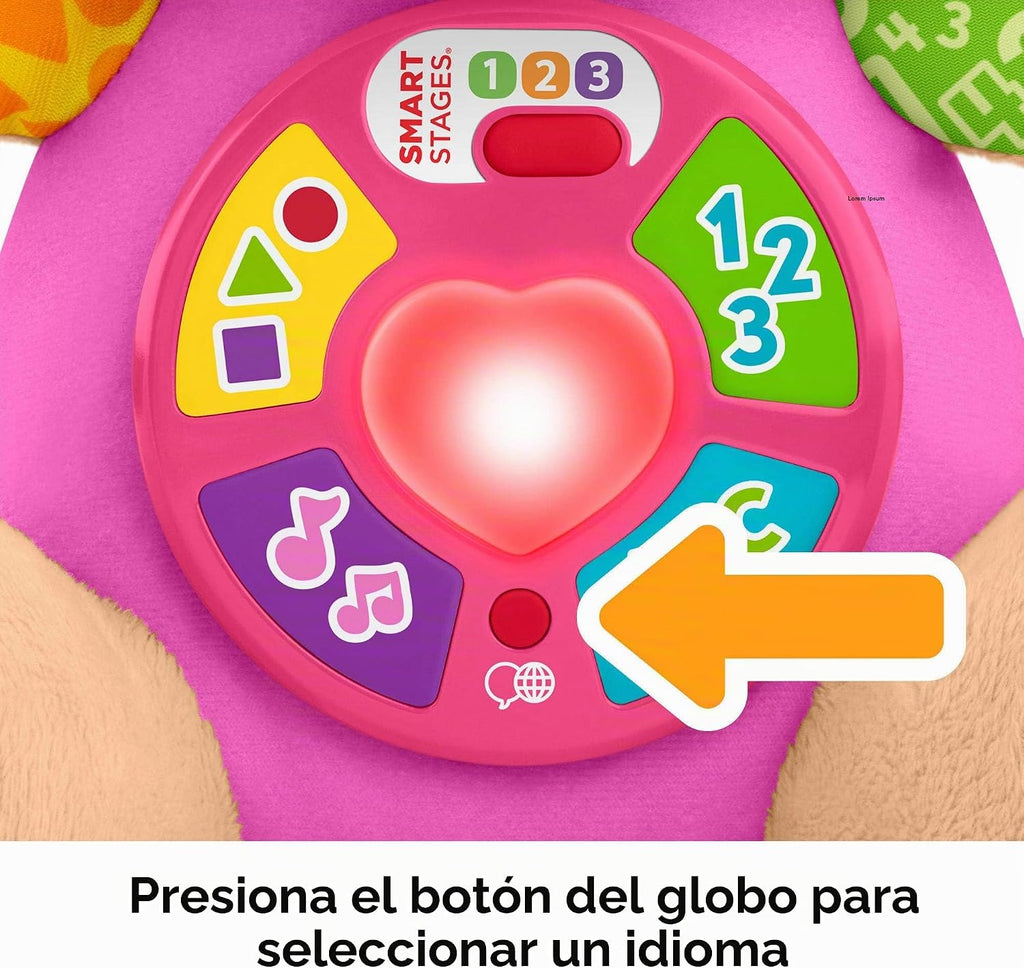 Fisher-Price Ríe y aprende Smart Stages Sis, Multiidioma