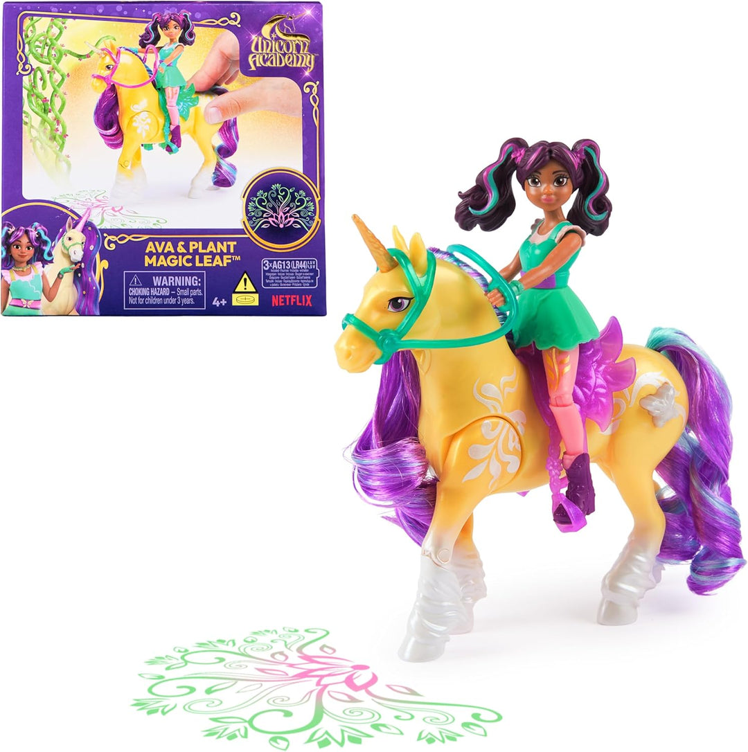 Academia de Unicornios, Ava y Hoja Mágica de la Planta con Efecto d...