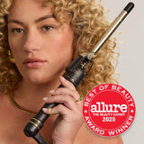 HOT Tools Rizador profesional de oro de 24 quilates de barril exten...