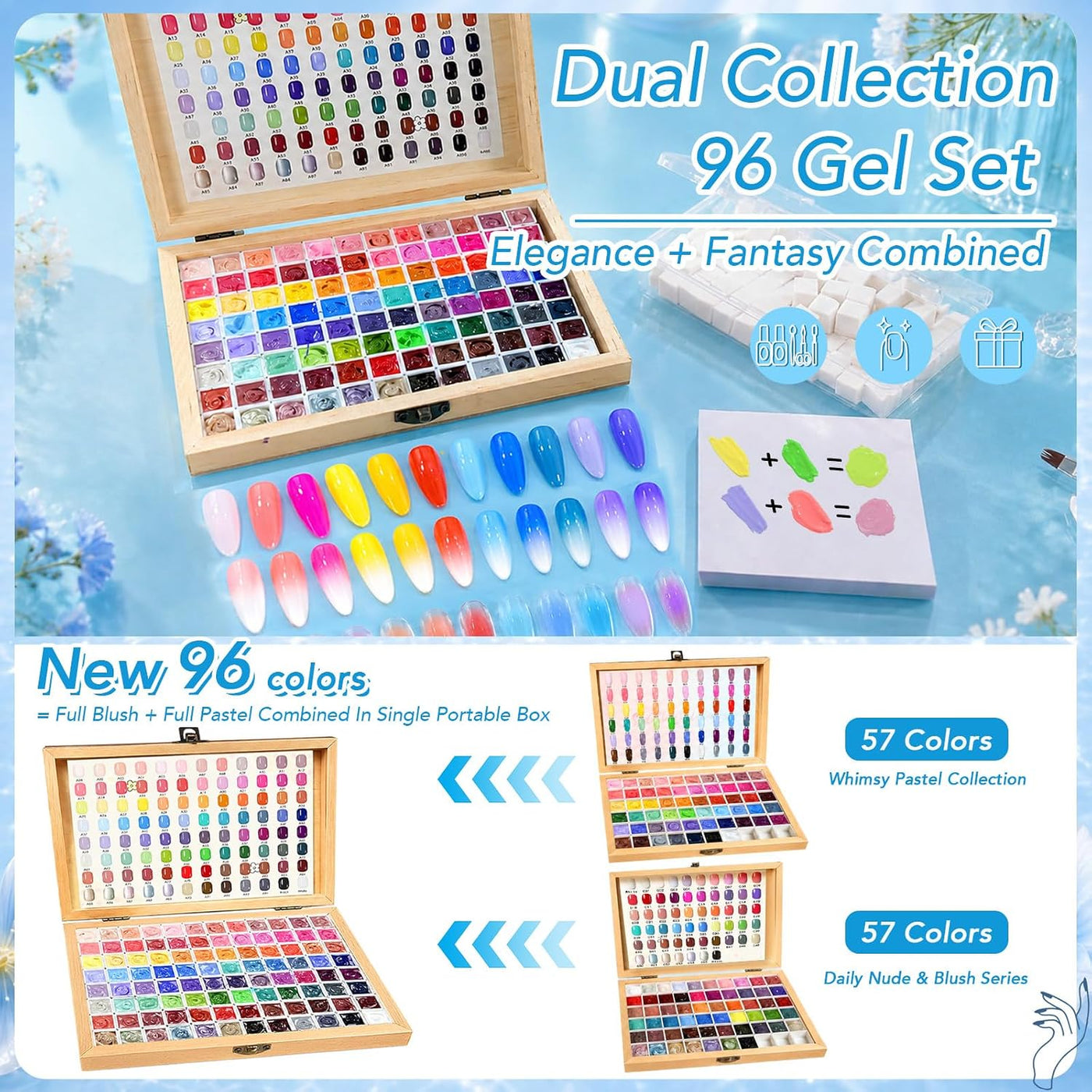 GZIXBDA Sponge Mini Paint - Kit de herramientas y esmalte de gel pa...