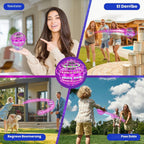 Bola de orbe voladora 2026 Juguetes Soaring Hover Boomerang Spinner controlado a mano, mini dron cósmico globo giratorio para niños, juguete para mosca al aire libre, regalo de cumpleaños