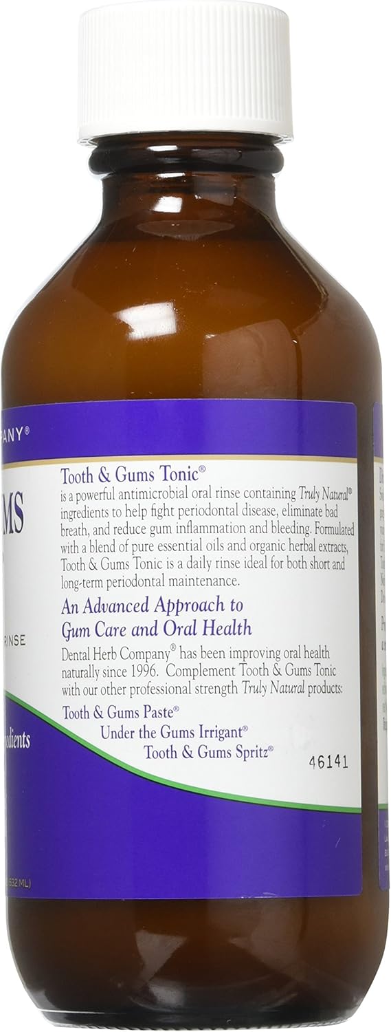Dental Herb Company dientes y encías tónicas, botella de 18 oz