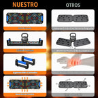 Tabla de Flexiones, Tabla de Flexiones Plegable para Hombre, Barra de Flexiones Portátil 30 en 1