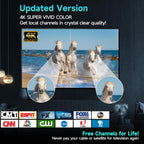 Antena de TV 6000+ millas, 8K 4K HDTV