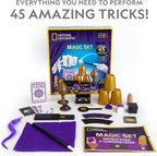 National Geographic Kids Magic Kit con 45 Tricks para Kids Ages 8-12