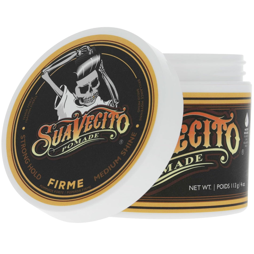 Pomada Suavecito Firme (Fuerte) de 4 oz, paquete de 3 - Pomada para...