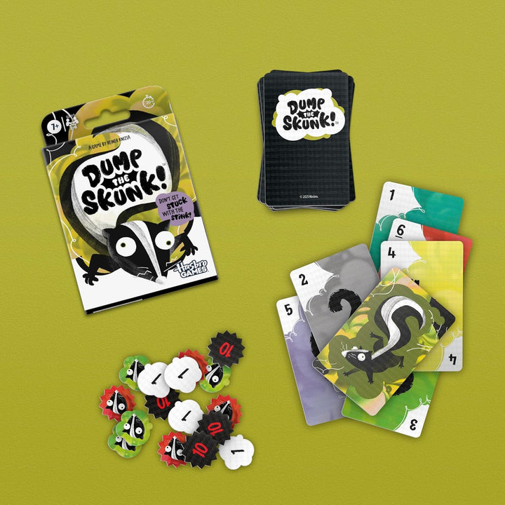 Dump The Skunk Juego Juego de cartas familiares de Reiner