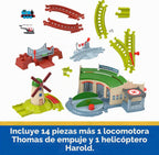Thomas & Friends Juego de tren explorando Tidmouth Sheds de Fisher-Price