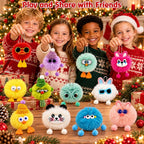 Llavero de peluche Calendario de Adviento 2026 - Cuenta regresiva de