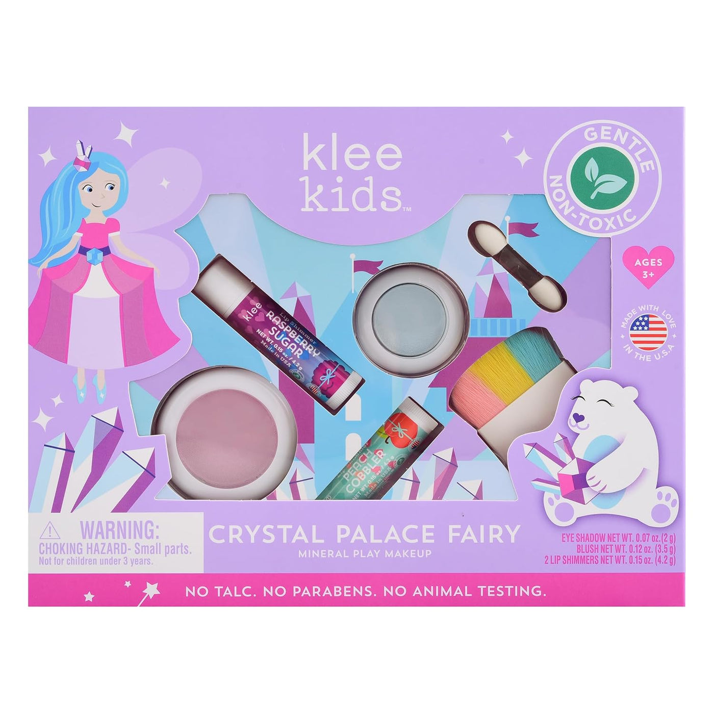 Luna Star Klee - Kit de maquillaje para niños. Suave y no tóxico. A...
