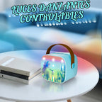 Juguetes de Frozen para niñas, mini máquina de karaoke para niños, juguetes de princesa, 3, 4, 5, 6, 7, 8, 9, 10 años, regalos de cumpleaños, juguetes para niños, micrófonos inalámbricos