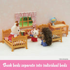 Calico Critters Set de habitación infantil, papel, multicolor