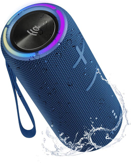 TAZATA Altavoz Bluetooth impermeable IPX7, sonido HD de 30 W, tiemp...