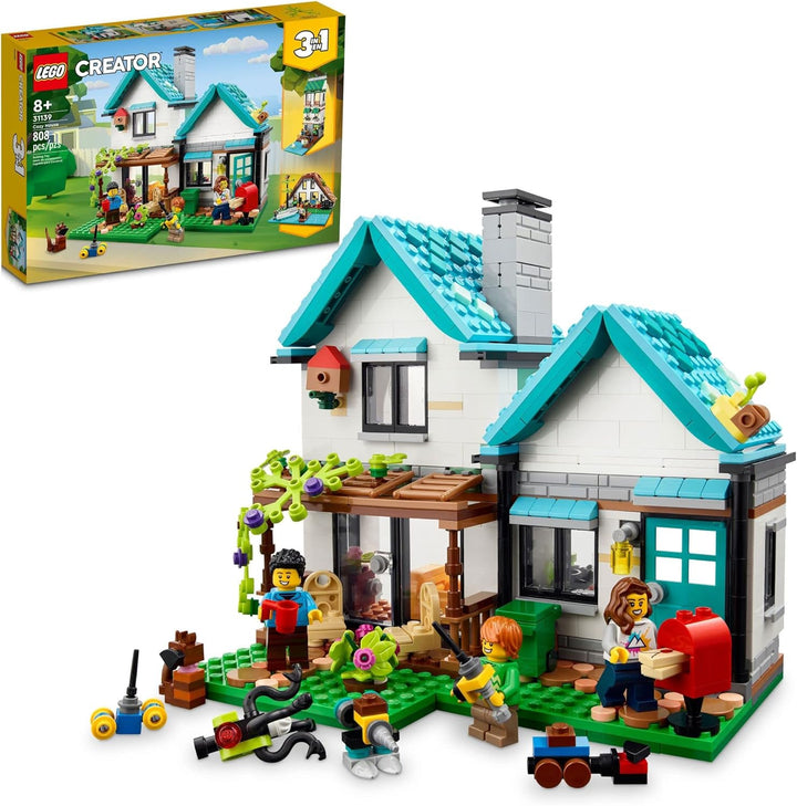 LEGO Creator Casa acogedora 3 en 1 Set 31139 Kit de