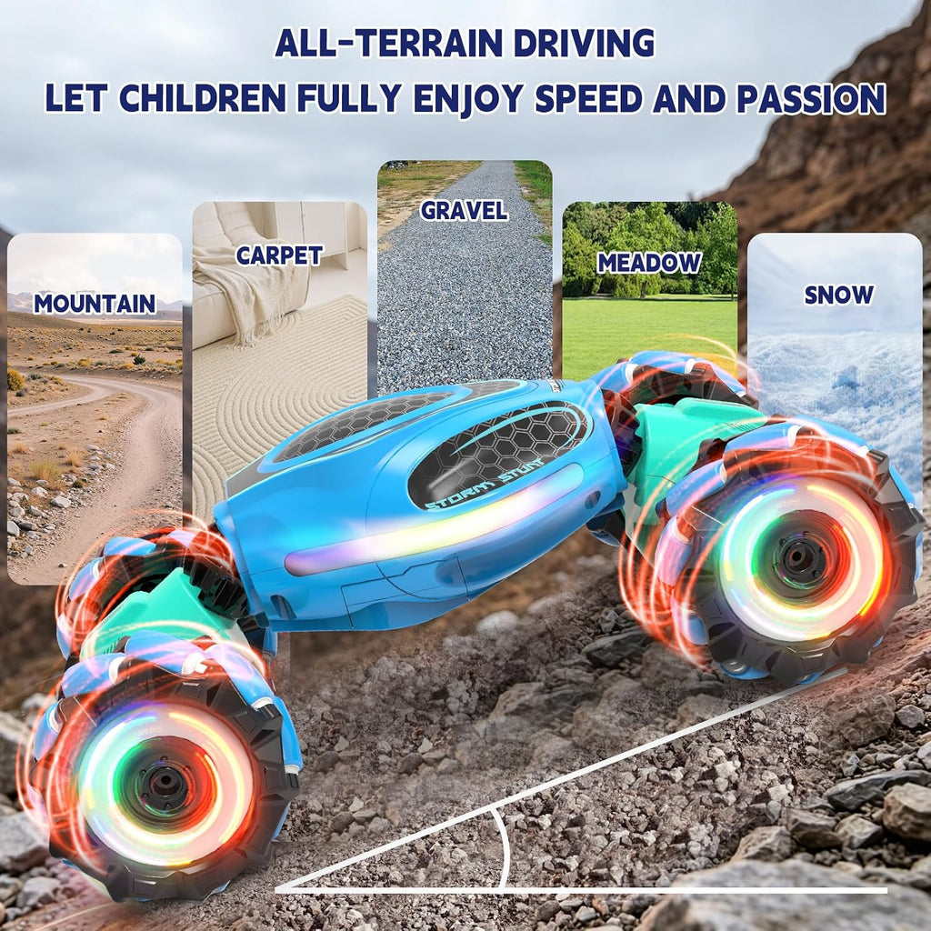 Coche de control remoto - RC Drift Car Gesture Sensing Toy Boy Edad 6-8-12