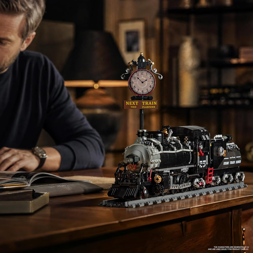 Big Boy Train - Conjunto de construcción de locomotora de vapor