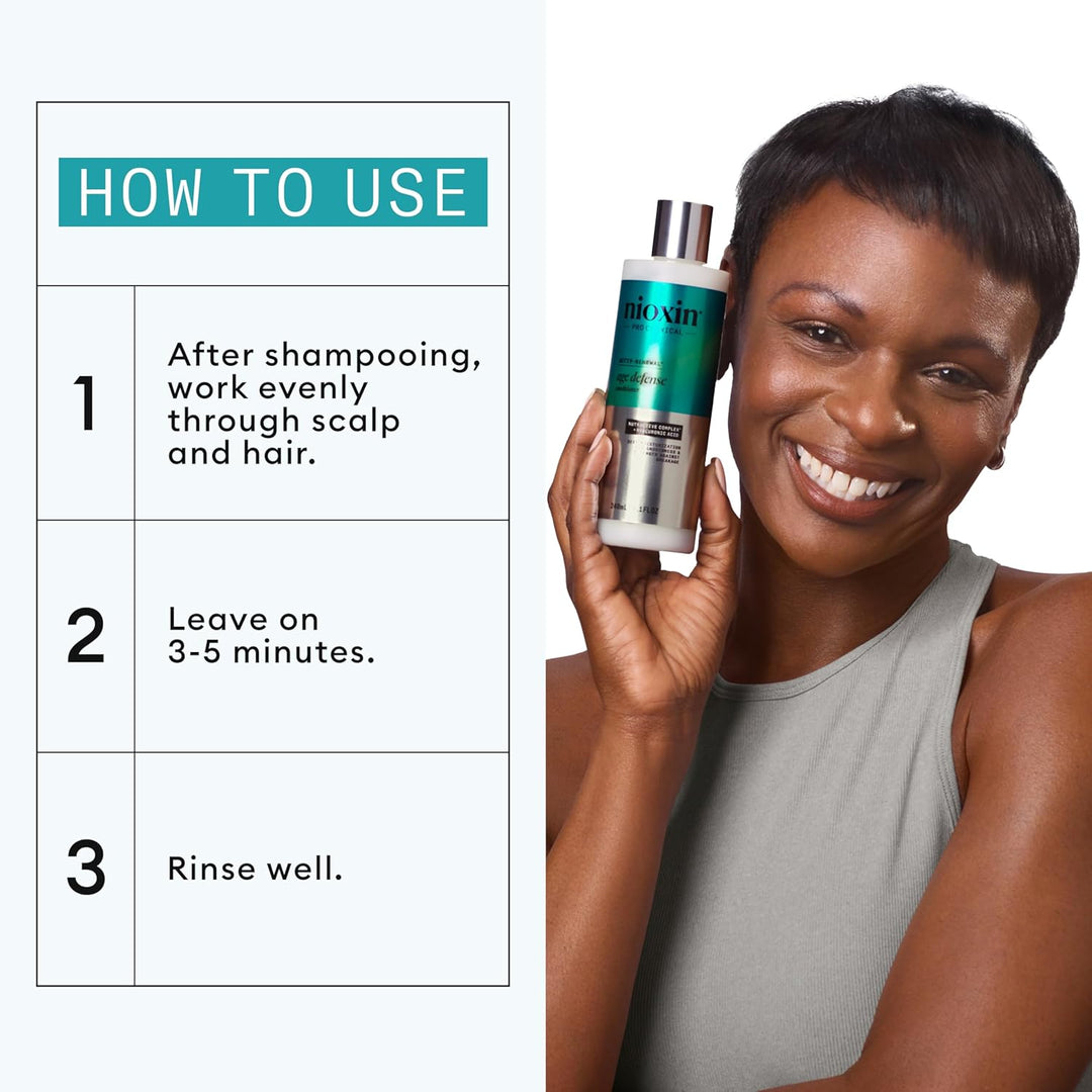 Nioxin Age Defense Conditioner for Aging Hair | Strengthening &amp;...