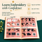 Bradove Beginner Embroidery Kit para Adults y Kids