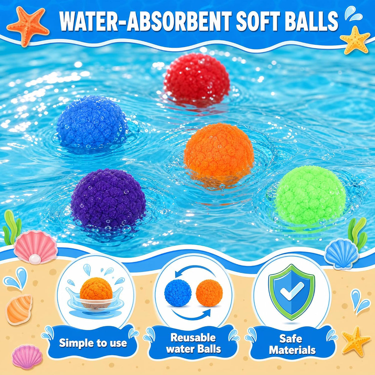 Juego de lanzador de globos de agua, 1 lanzador estilo arco, 12 bolas de