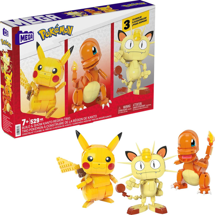 MEGA - Juego de juguetes de construcción Pokémon Kanto