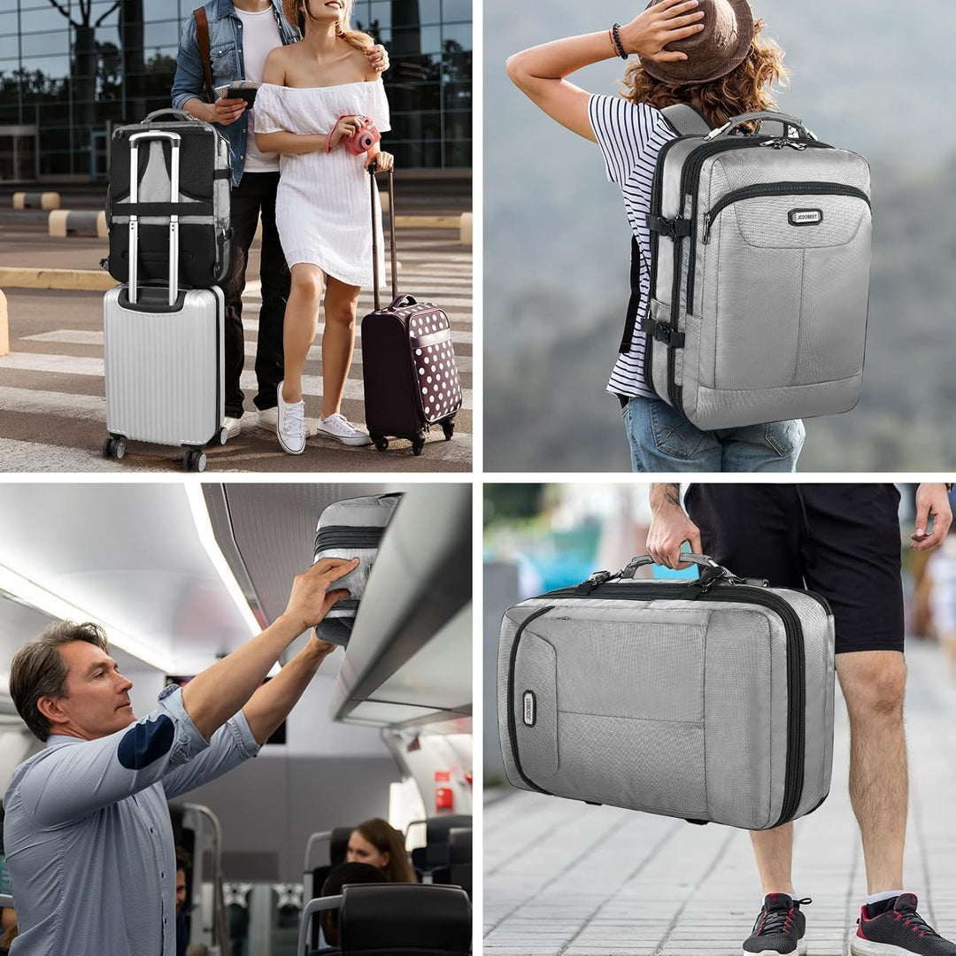 VECKUSON 50L Carry-On Backpack, TSA Approved for Flights, Extra Lar...