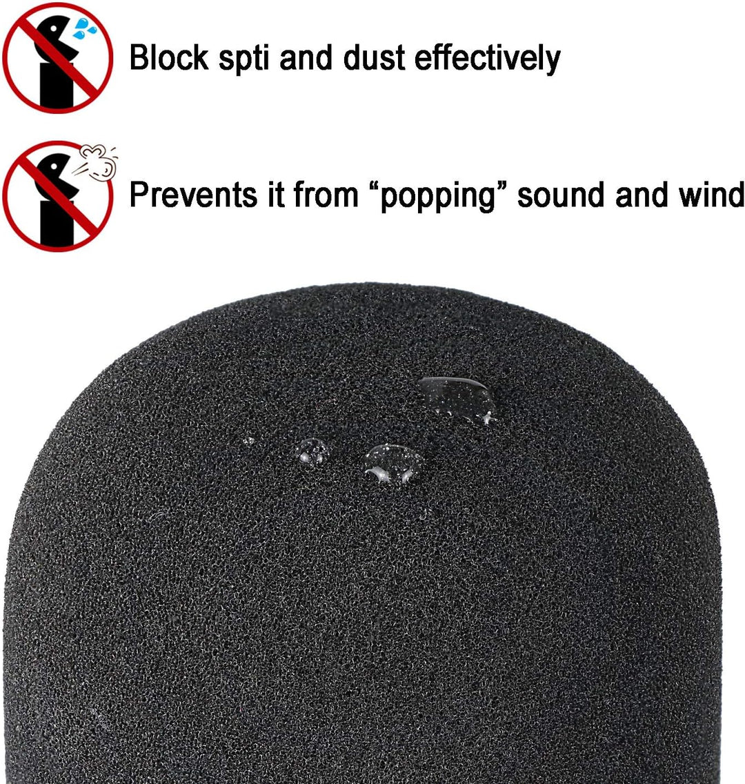 Protector de parabrisas y espuma para Blue Yeti, micrófono de conde...